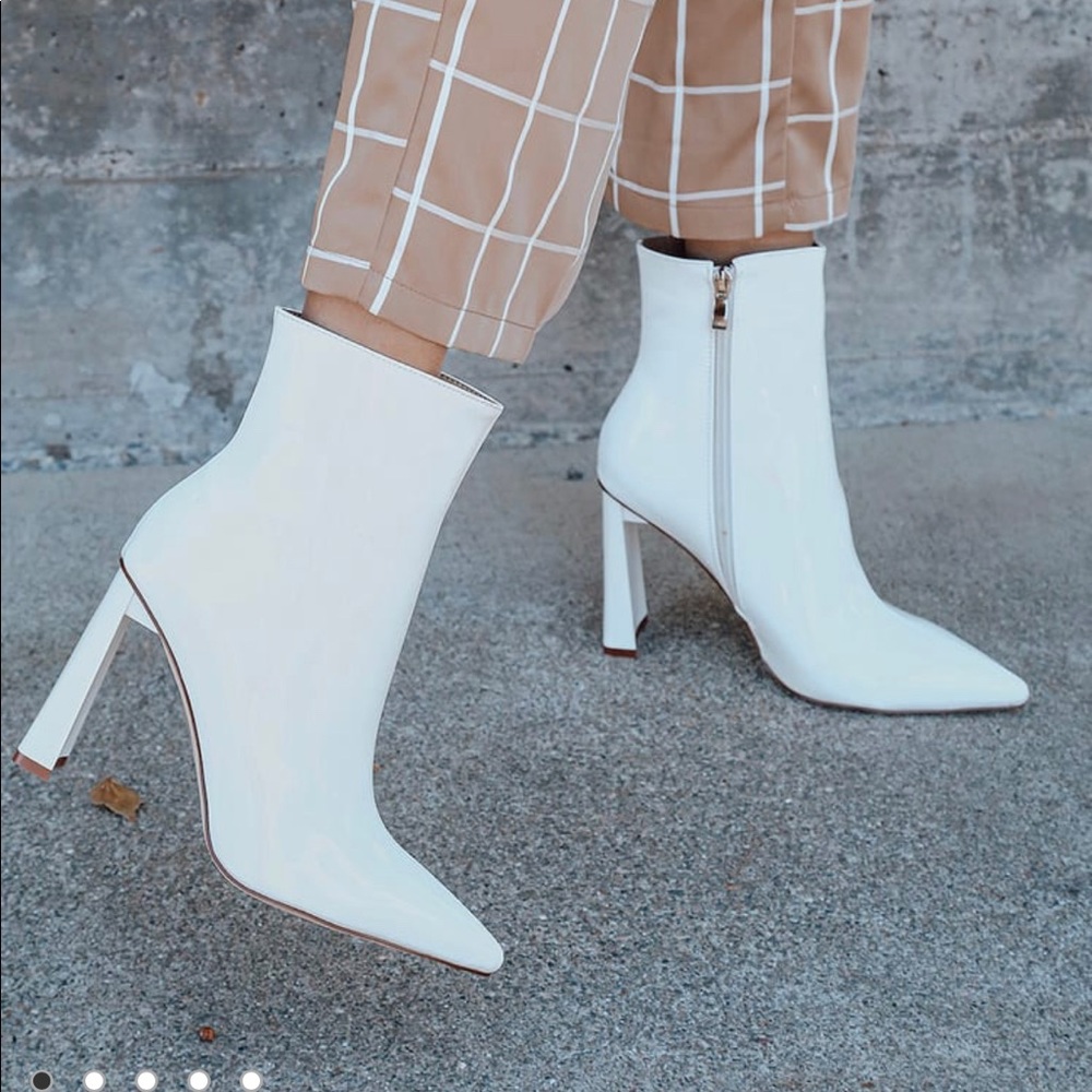 White boots